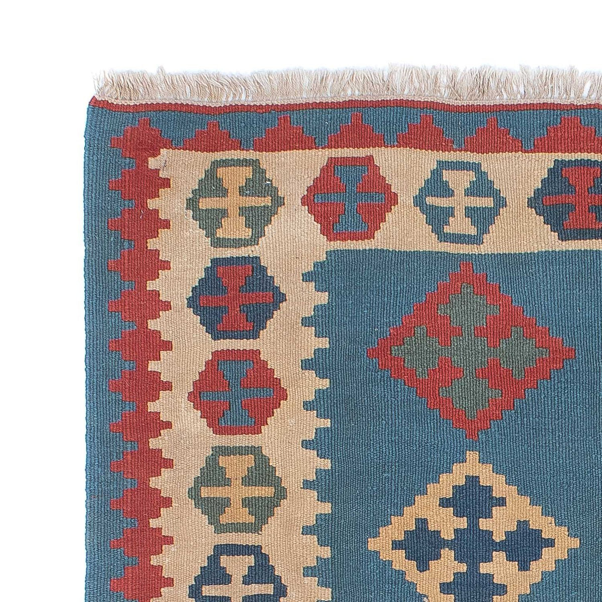 Tappeto Kelim - Orientale - 170 x 117 cm - blu