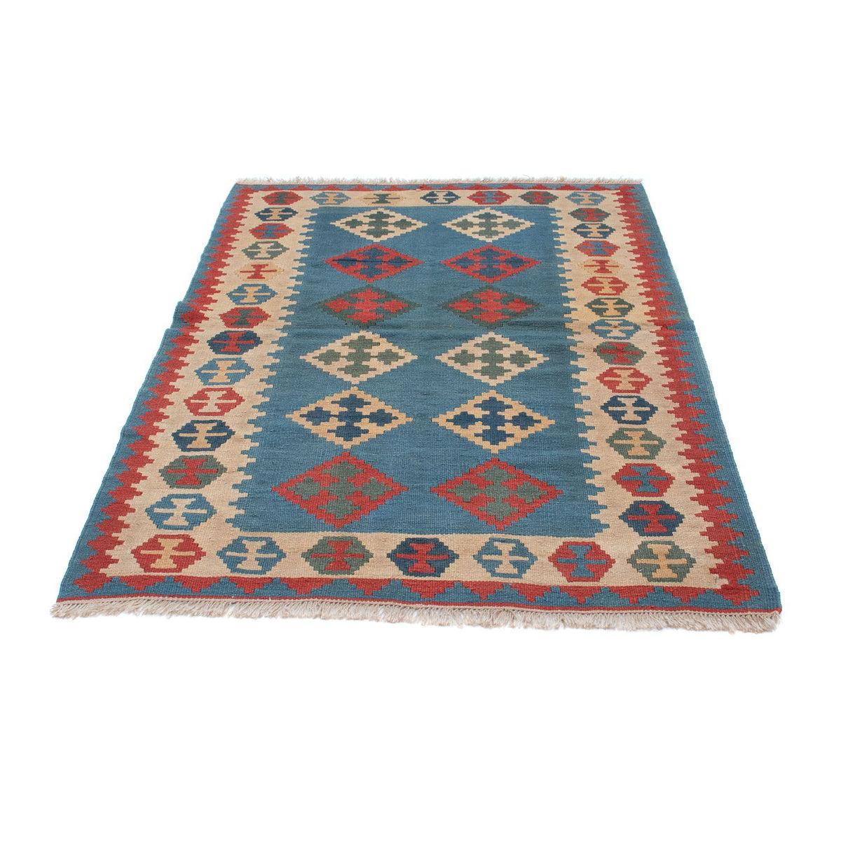 Tappeto Kelim - Orientale - 170 x 117 cm - blu