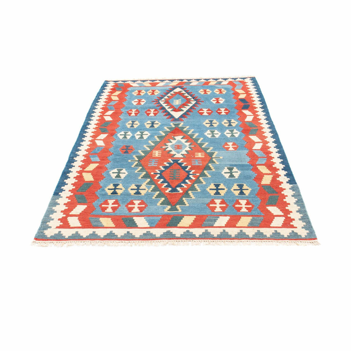 Tappeto Kelim - Orientale - 173 x 118 cm - blu