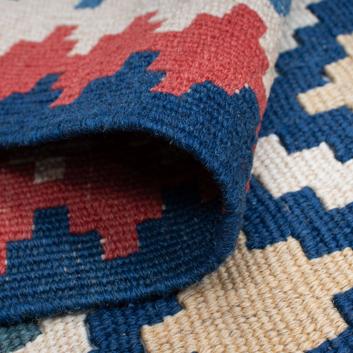 Tappeto Kelim - Orientale - 174 x 115 cm - blu