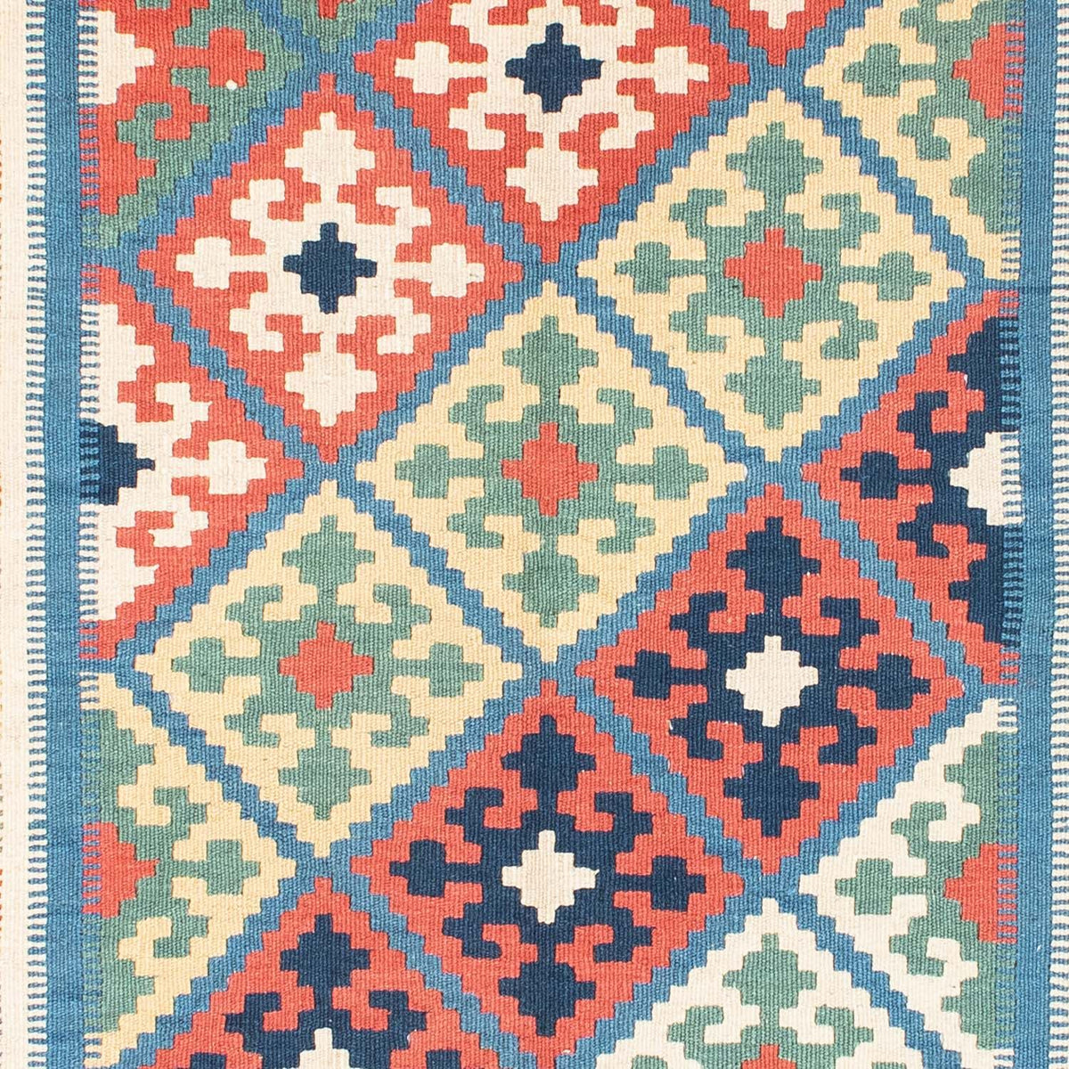 Tappeto Kelim - Orientale - 173 x 130 cm - blu