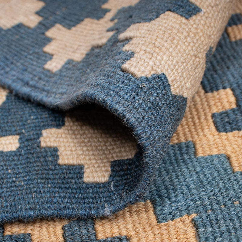 Tappeto Kelim - Orientale - 178 x 128 cm - blu