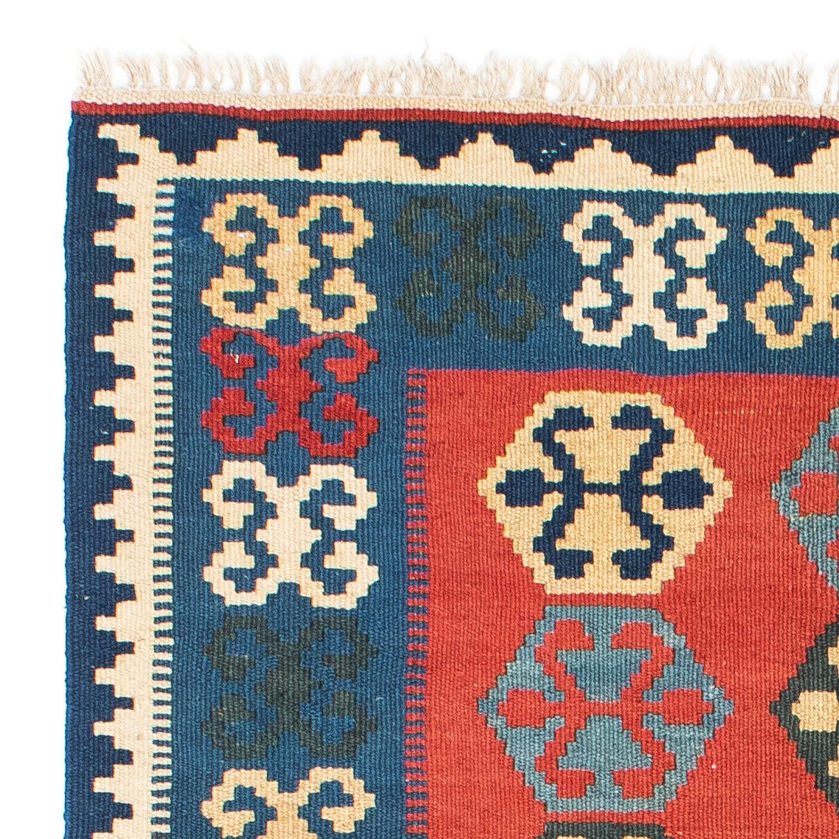 Tappeto Kelim - Orientale - 152 x 106 cm - rosso