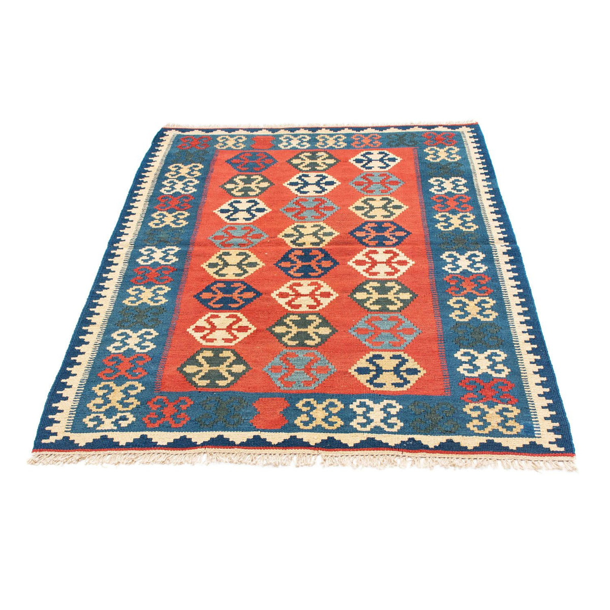 Tappeto Kelim - Orientale - 152 x 106 cm - rosso