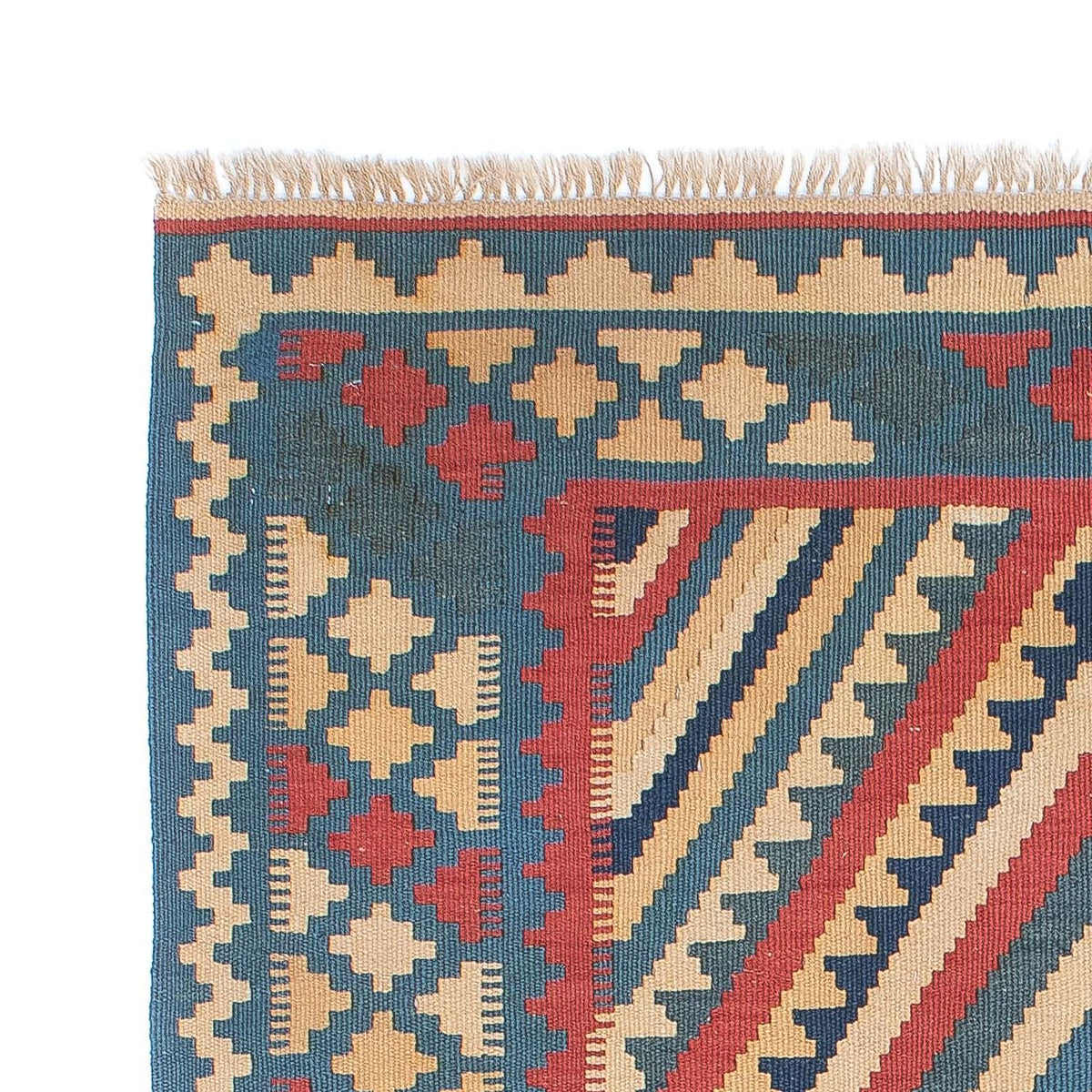 Tappeto Kelim - Orientale - 155 x 117 cm - blu