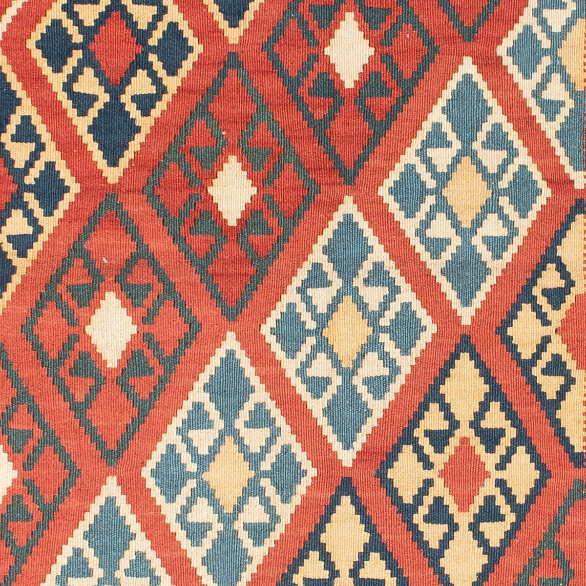 Tappeto Kelim - Orientale - 156 x 105 cm - ruggine