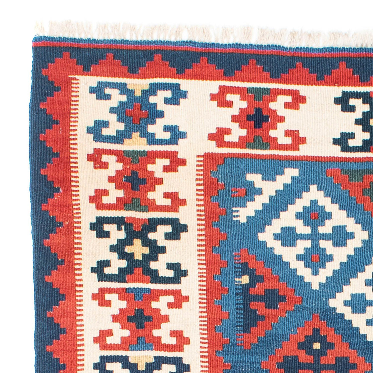 Tappeto Kelim - Orientale - 188 x 122 cm - blu