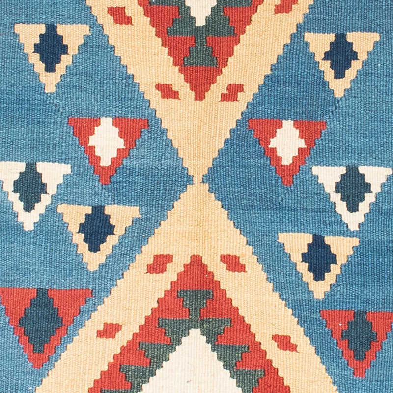 Tappeto Kelim - Orientale - 183 x 116 cm - turchese