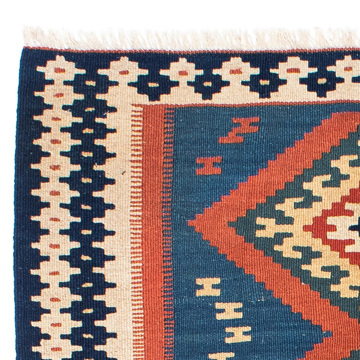 Tappeto Kelim - Orientale - 143 x 108 cm - blu