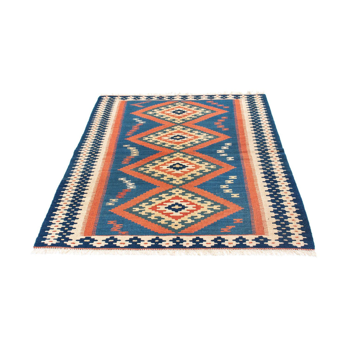 Tappeto Kelim - Orientale - 143 x 108 cm - blu