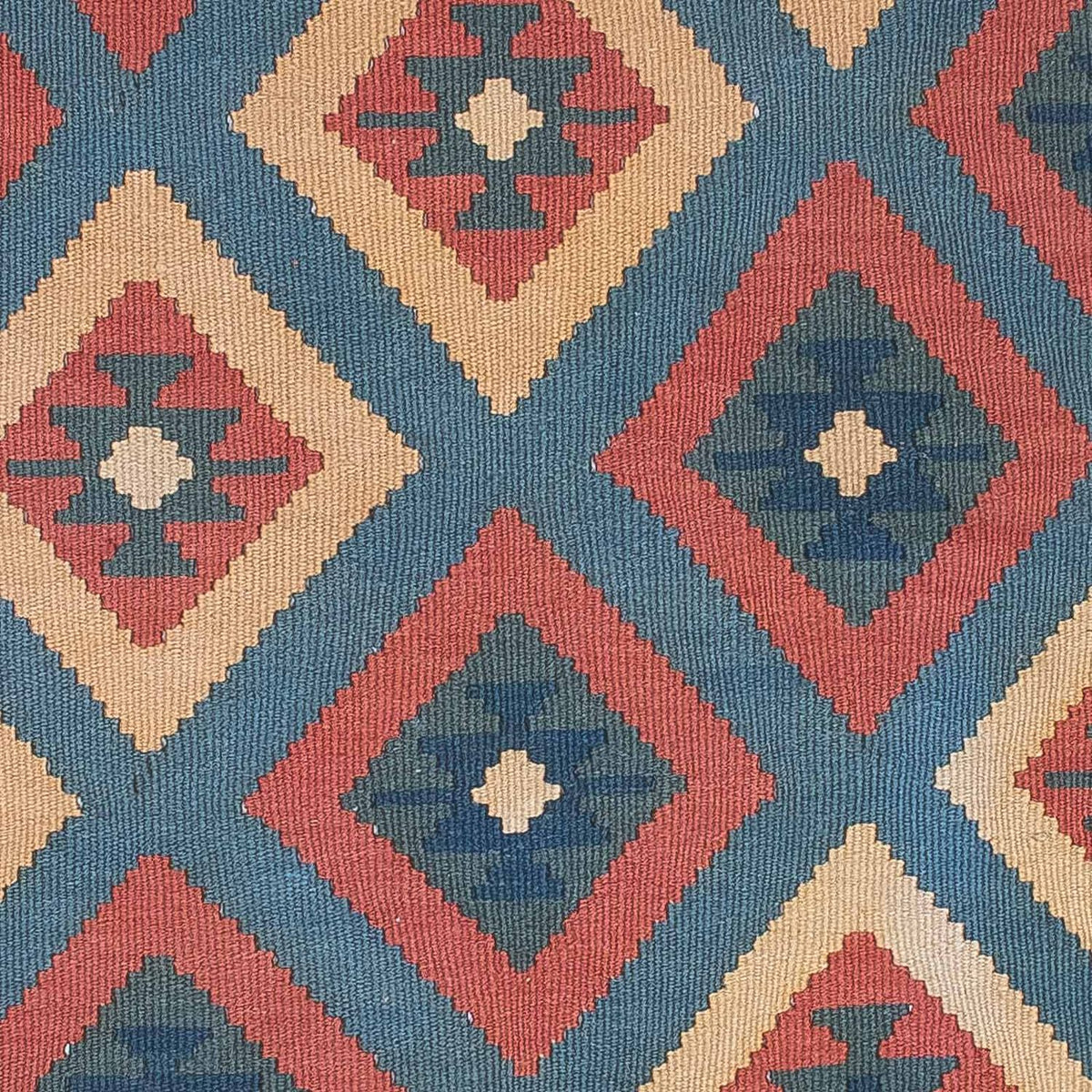 Tappeto Kelim - Orientale - 172 x 125 cm - blu