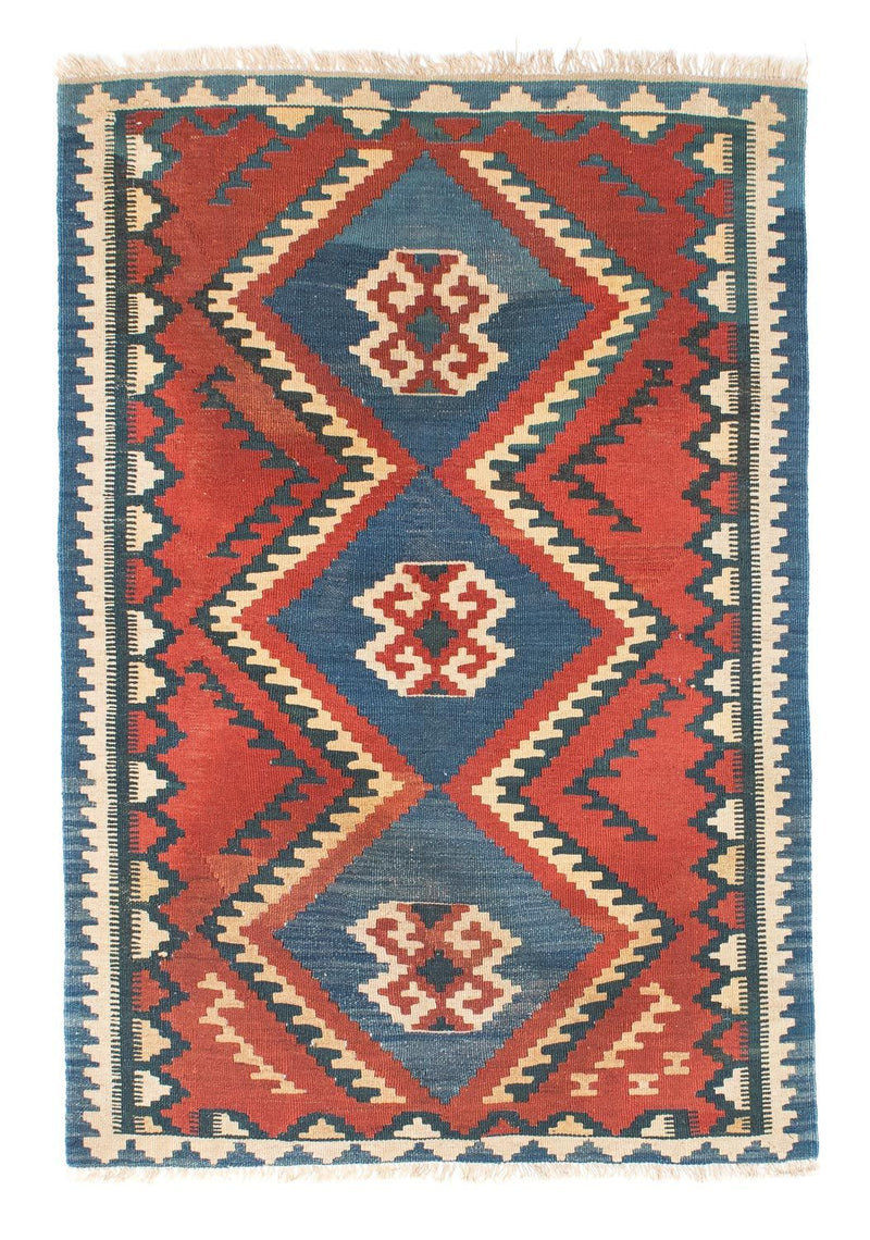 Tappeto Kelim - Orientale - 156 x 98 cm - ruggine