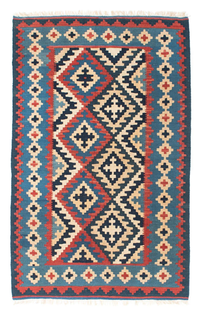 Tappeto Kelim - Orientale - 160 x 103 cm - blu
