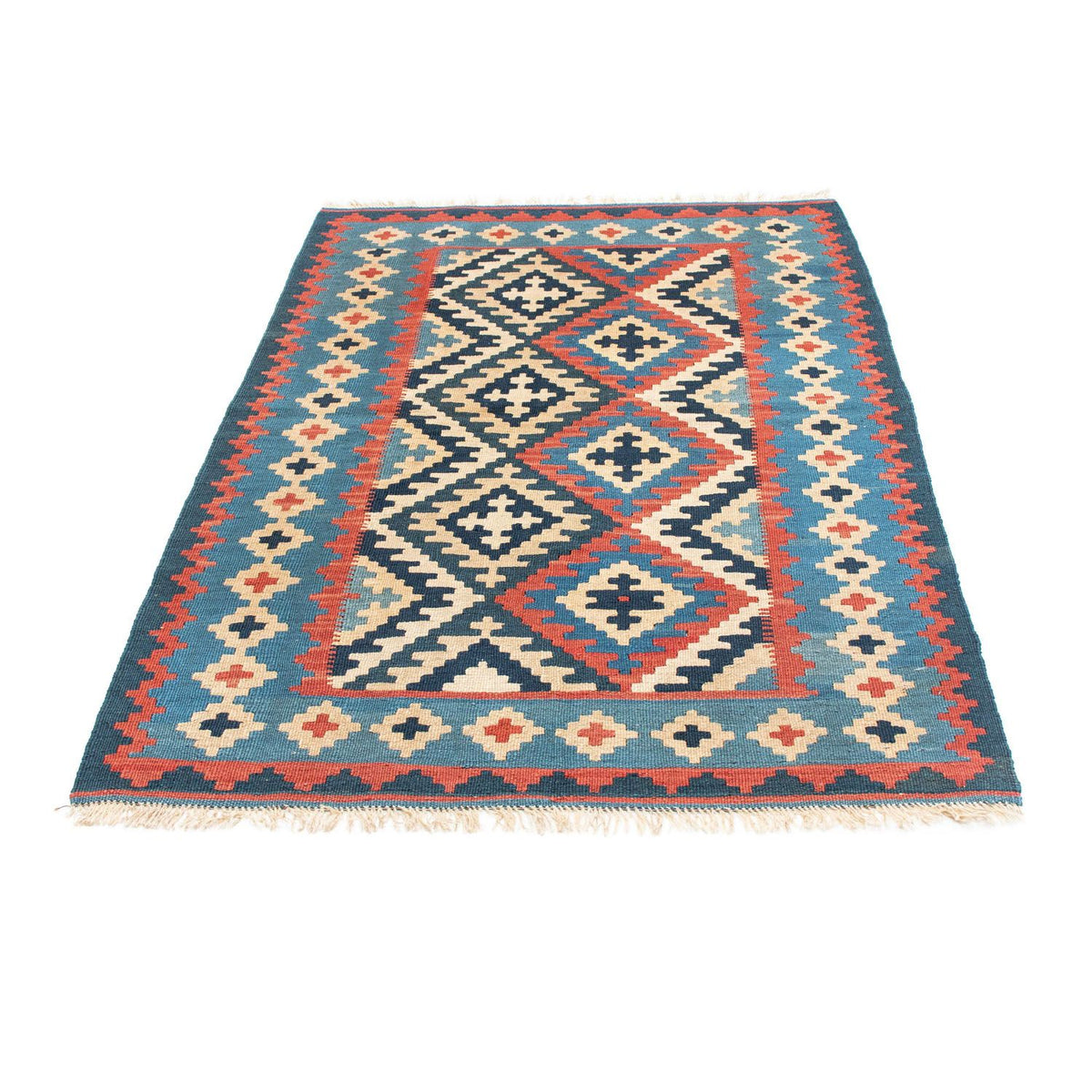 Tappeto Kelim - Orientale - 160 x 103 cm - blu