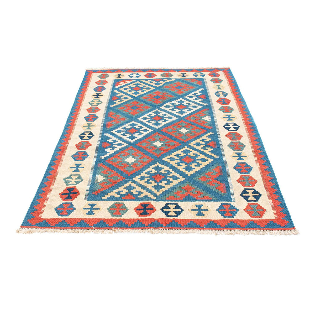 Tappeto Kelim - Orientale - 177 x 122 cm - blu