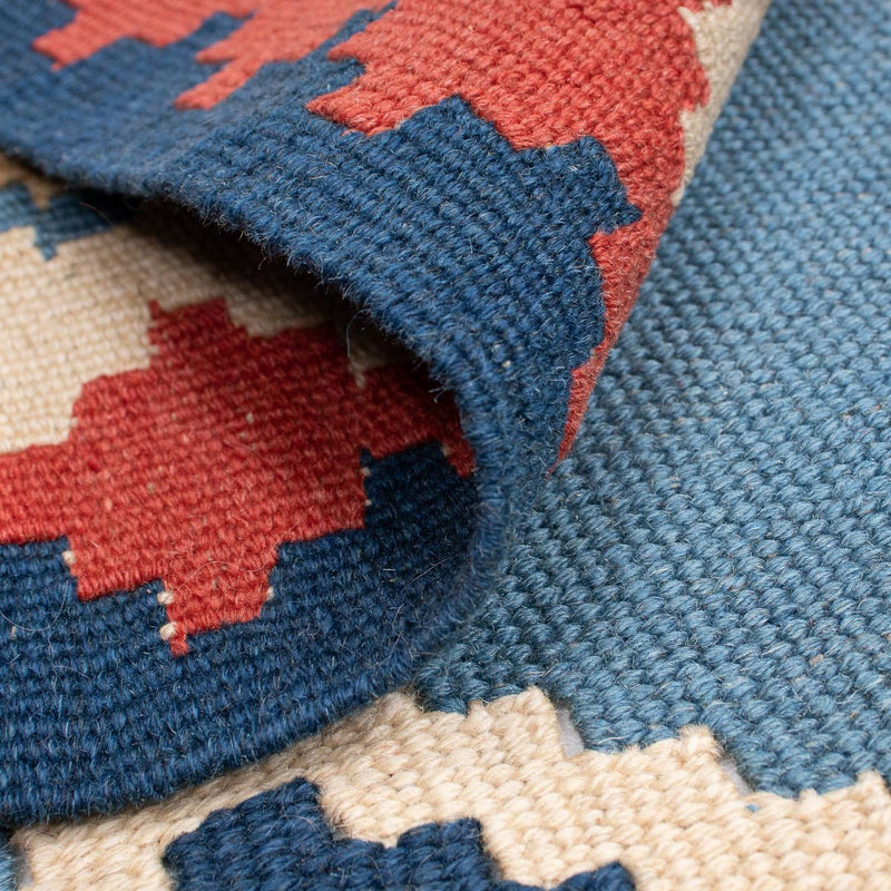 Tappeto Kelim - Orientale - 168 x 115 cm - blu