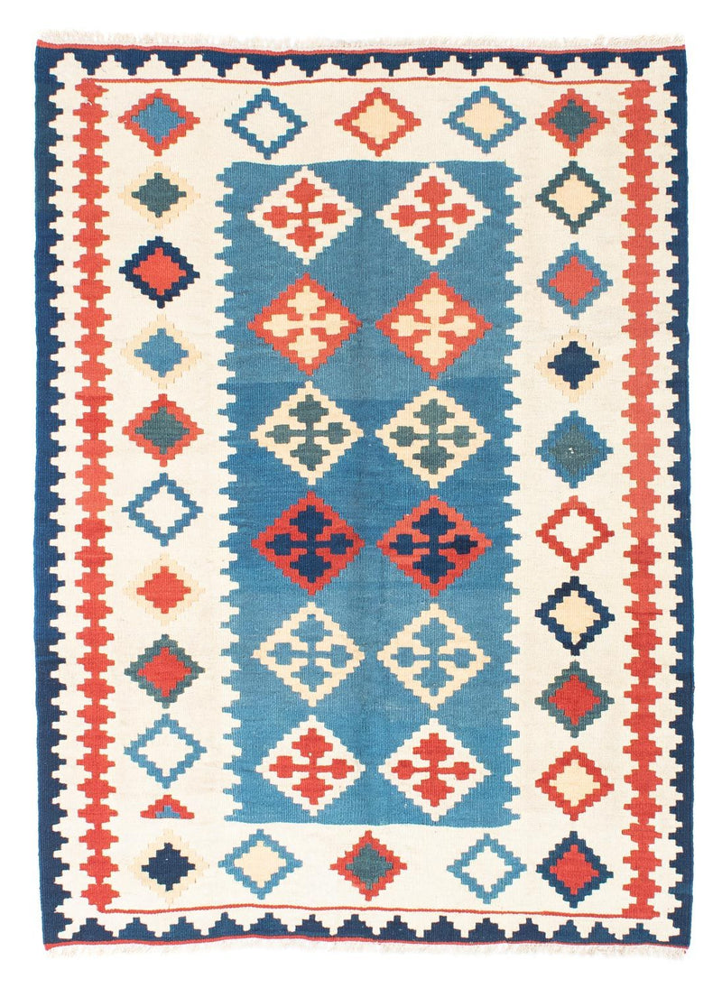 Tappeto Kelim - Orientale - 168 x 122 cm - blu