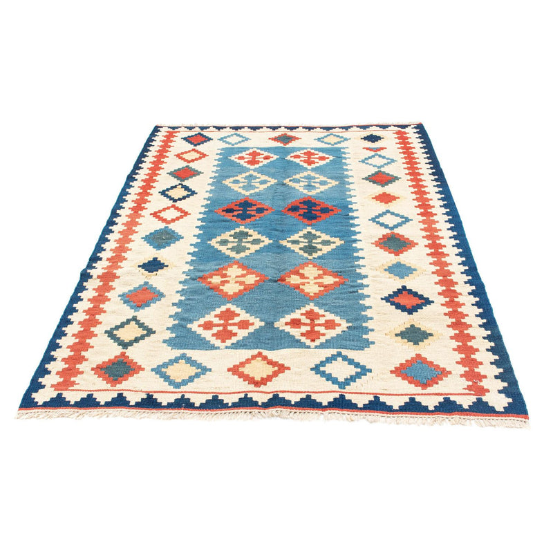 Tappeto Kelim - Orientale - 168 x 122 cm - blu
