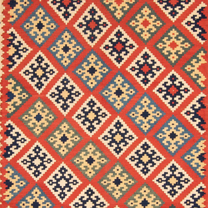 Tappeto Kelim - Orientale - 404 x 302 cm - rosso
