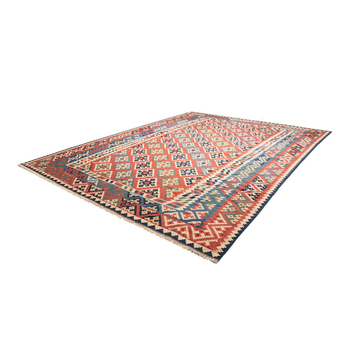 Tappeto Kelim - Orientale - 404 x 302 cm - rosso