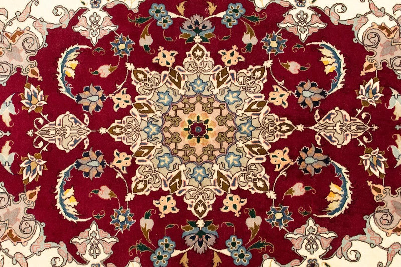 Tappeto Persero - Tabriz - Reale - 147 x 100 cm - rosso