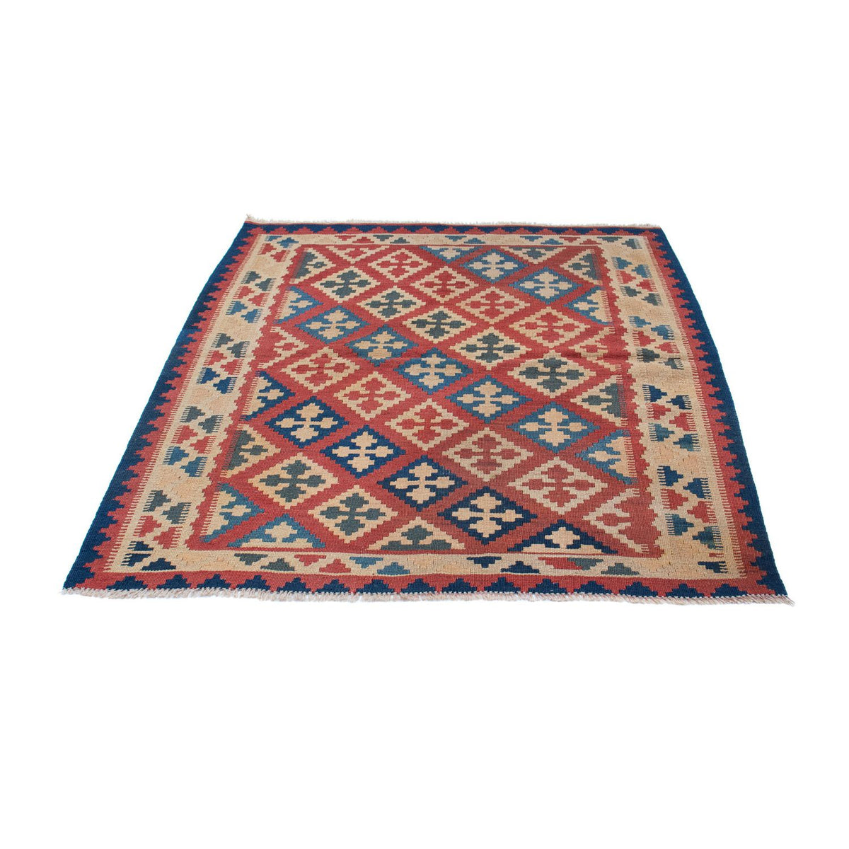 Tappeto Kelim - Orientale - 143 x 117 cm - multicolore