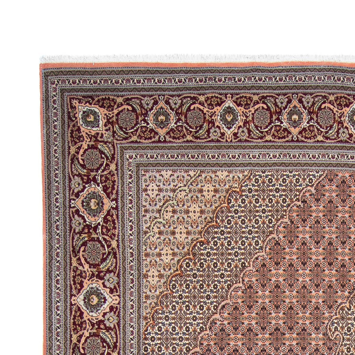 Tappeto Persero - Tabriz - 310 x 206 cm - beige
