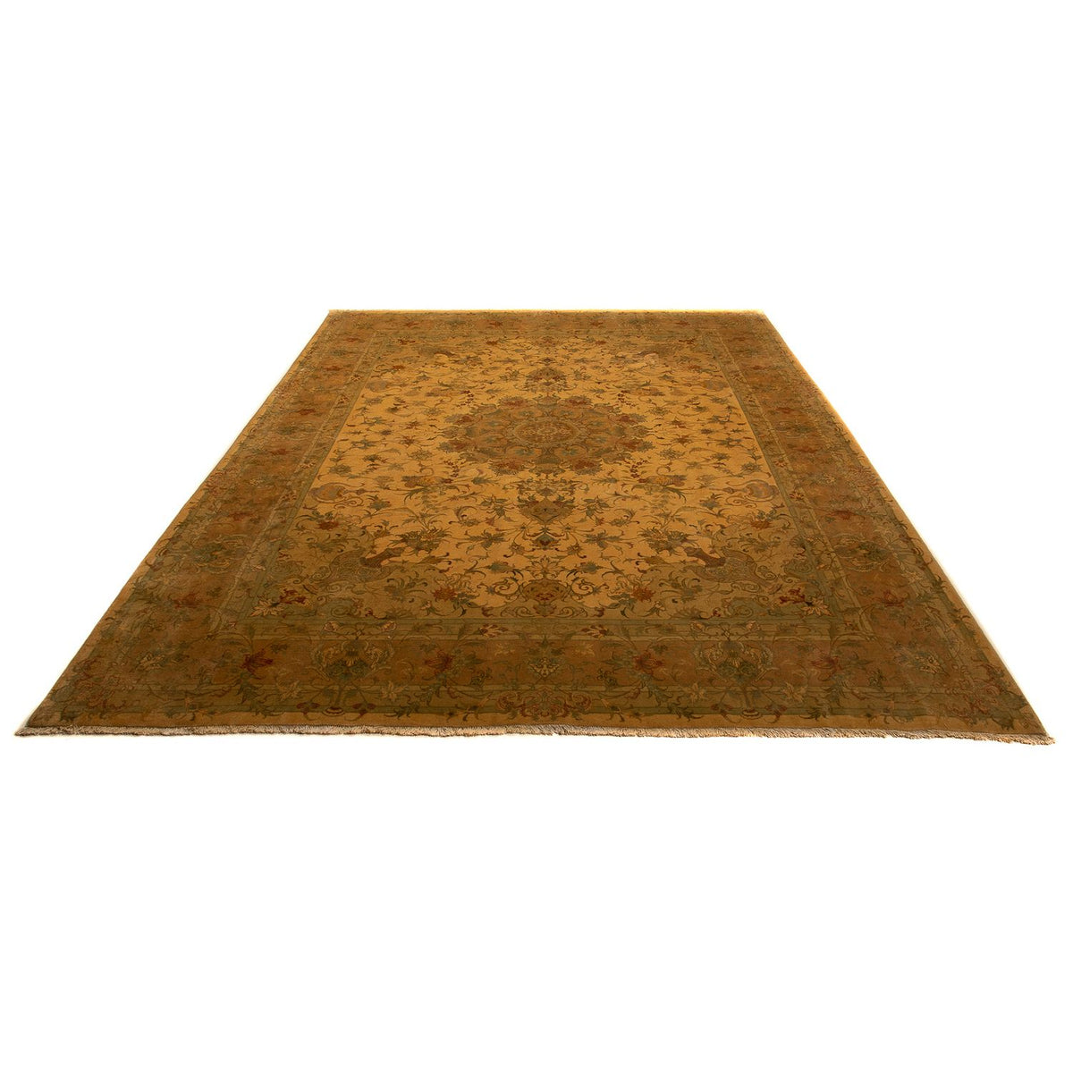 Tappeto Persero - Tabriz - 347 x 252 cm - oro