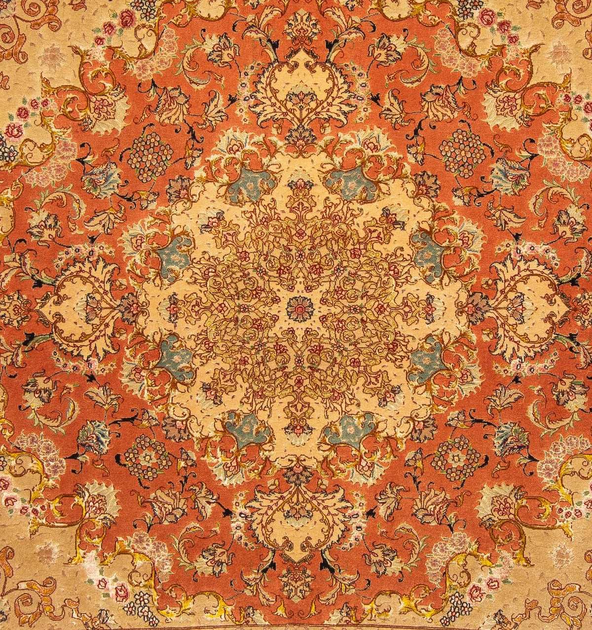 Tappeto Persero - Tabriz - Reale - 207 x 198 cm - multicolore