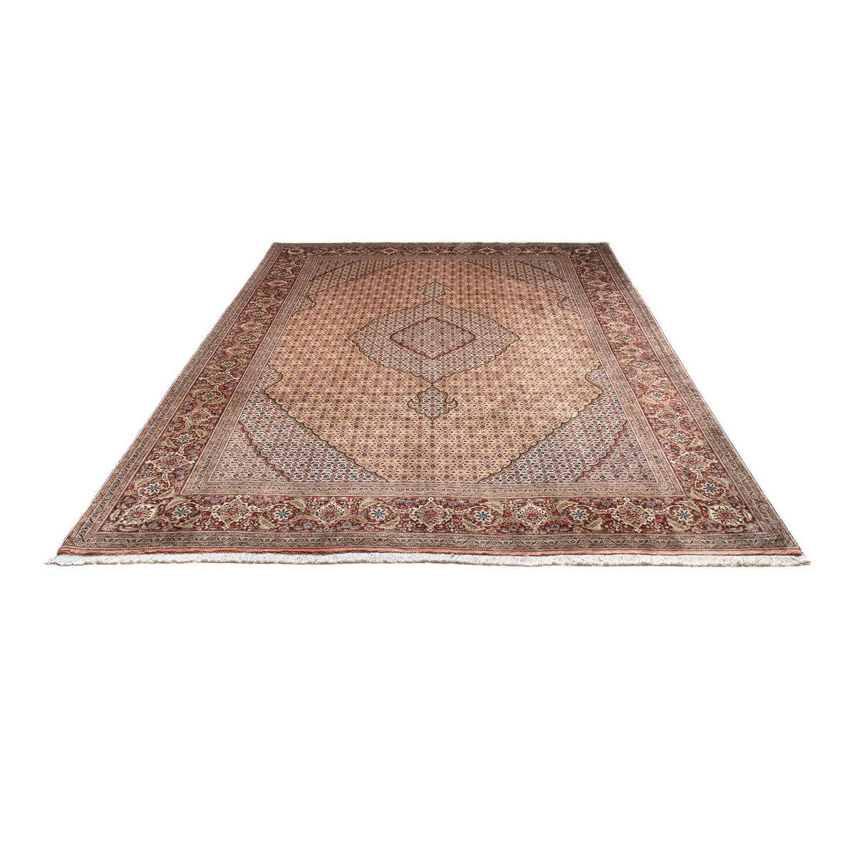 Tappeto Persero - Tabriz - 288 x 197 cm - marrone chiaro