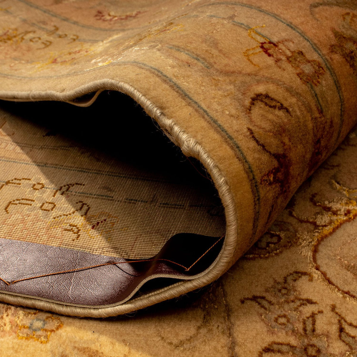 Tappeto Persero - Tabriz - Reale - 346 x 258 cm - oro