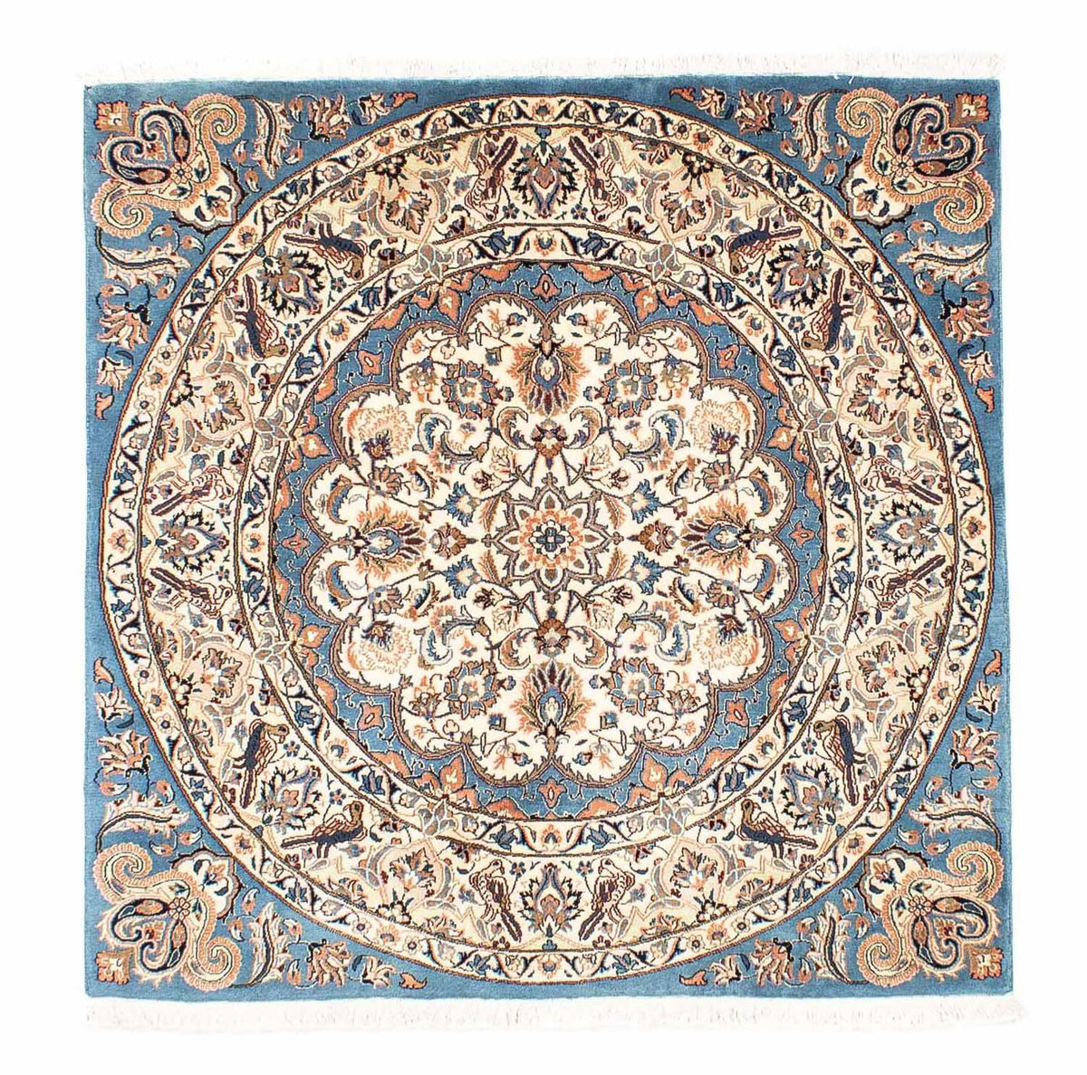 Tappeto Persero - Classico quadrato - 153 x 148 cm - blu scuro