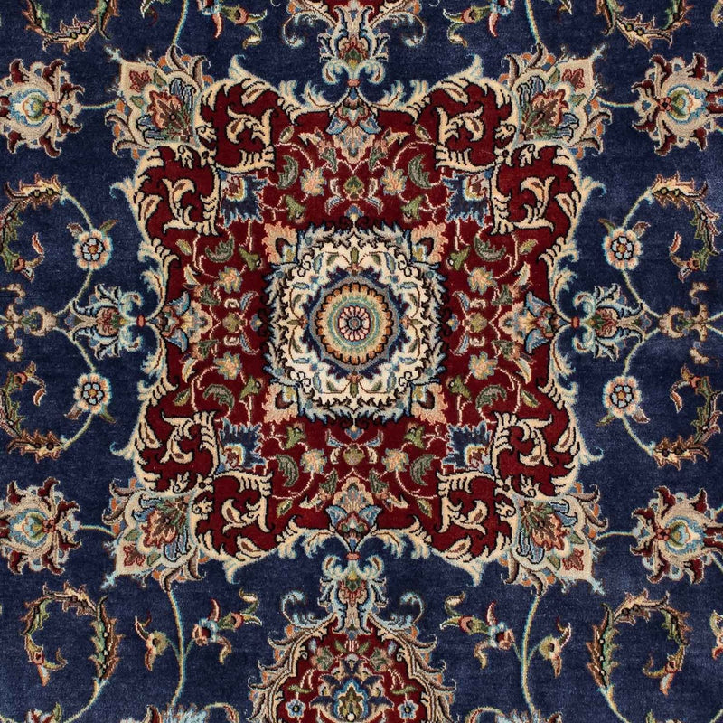 Tappeto Persero - Ghom - 193 x 133 cm - blu scuro