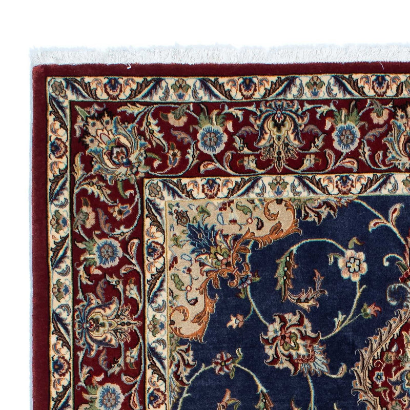 Tappeto Persero - Ghom - 193 x 133 cm - blu scuro