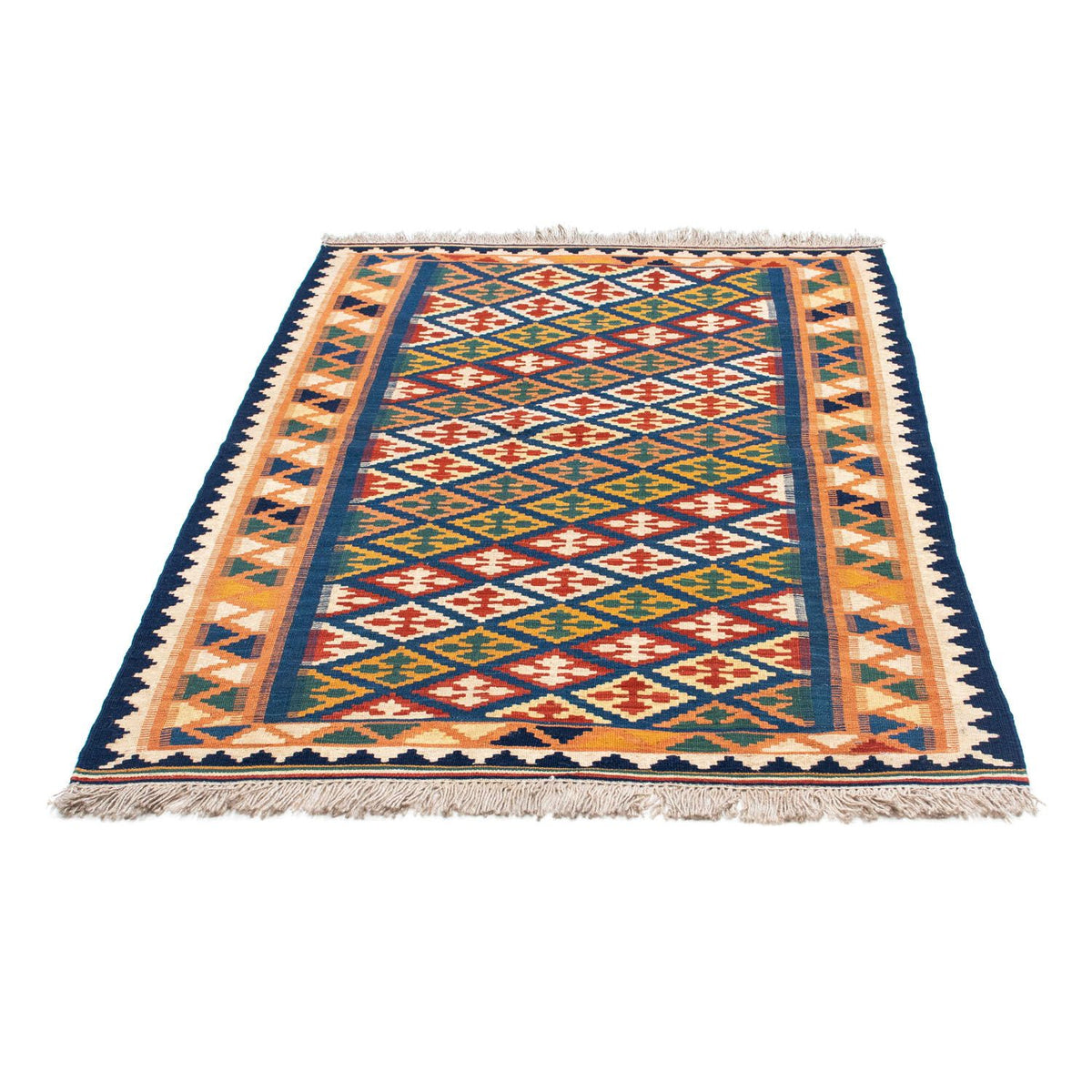 Tappeto Kelim - Orientale - 156 x 110 cm - blu