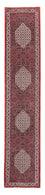 Tappeto corsia Tappeto Persero - Bidjar - 415 x 82 cm - rosso scuro