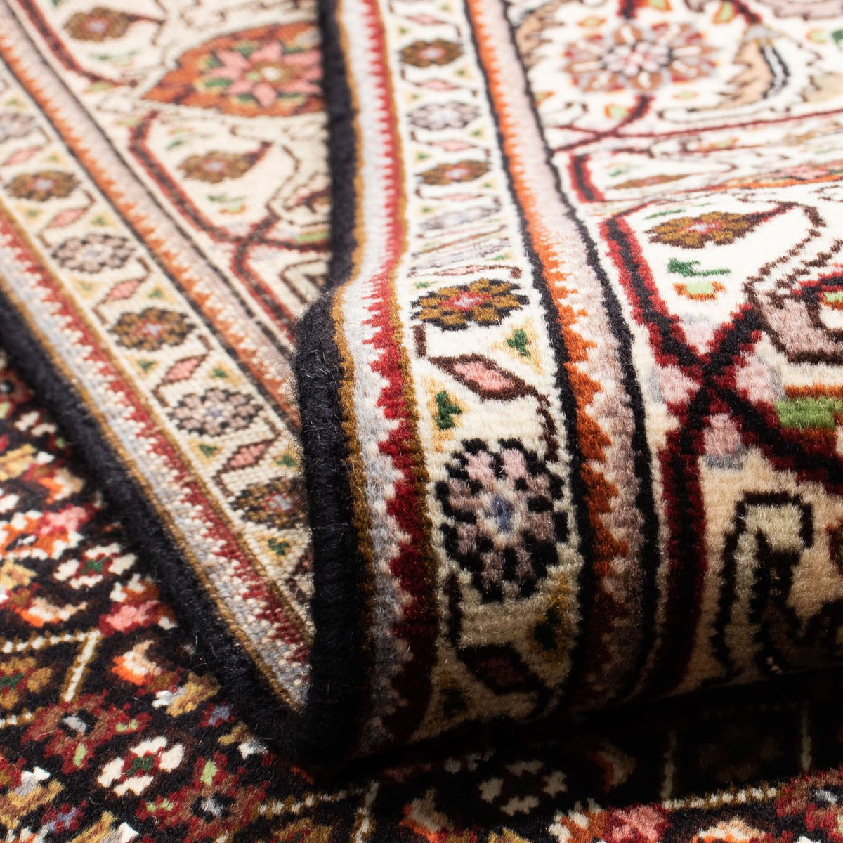 Tappeto Persero - Tabriz - 254 x 200 cm - blu scuro
