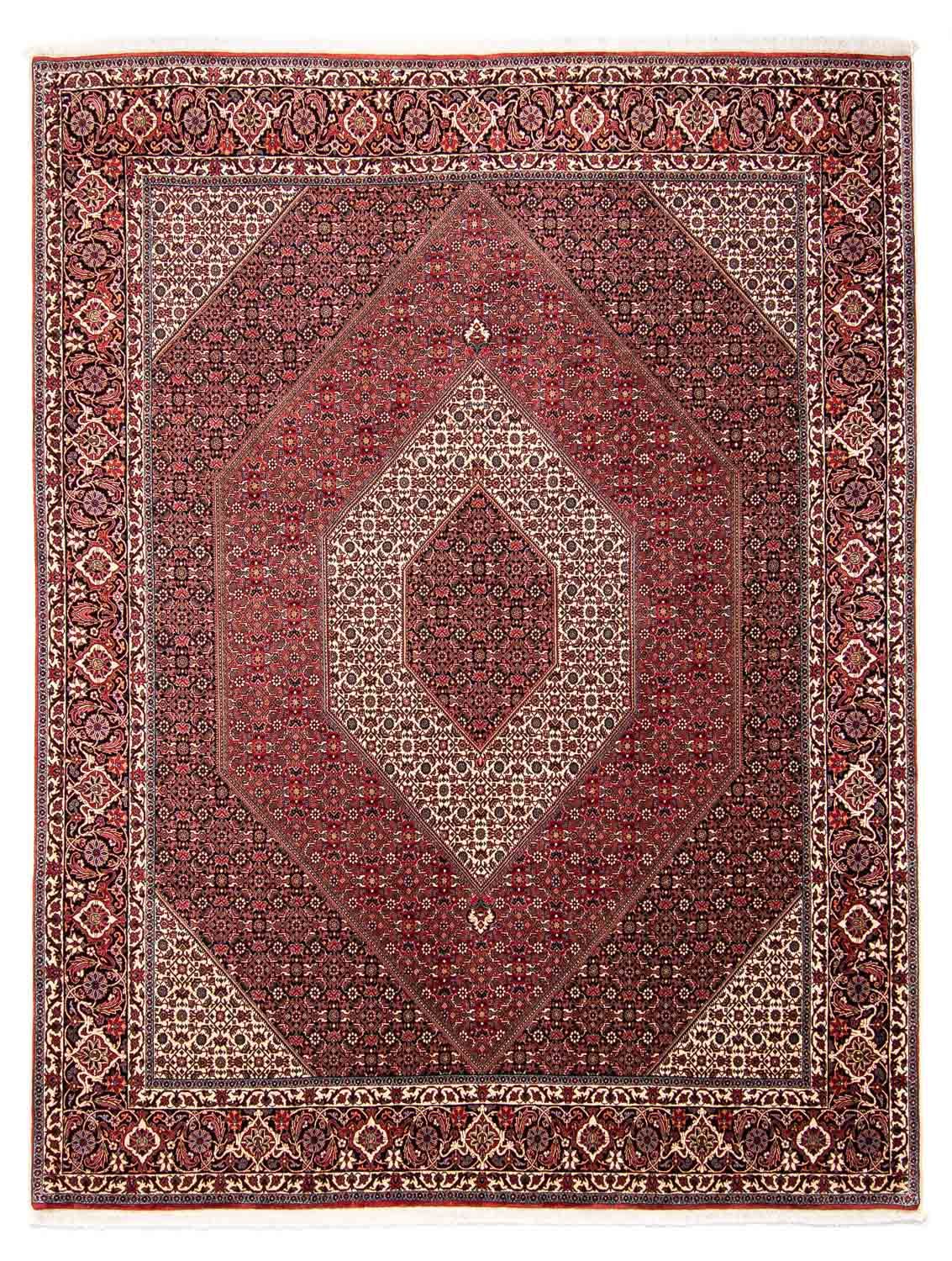 Tappeto Persero - Bidjar - 297 x 250 cm - rosso scuro