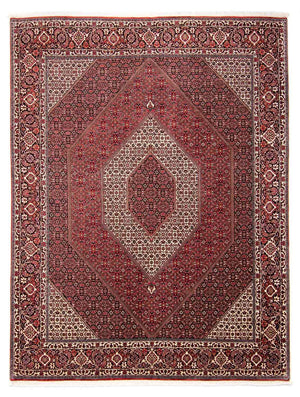Tappeto Persero - Bidjar - 297 x 250 cm - rosso scuro