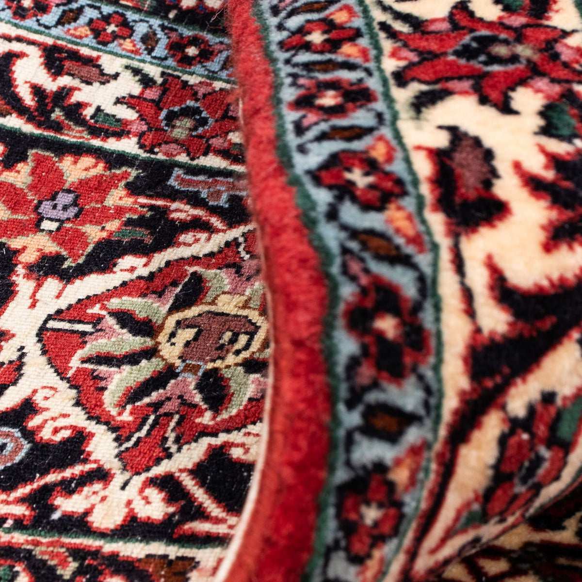 Tappeto Persero - Bidjar - 297 x 250 cm - rosso scuro