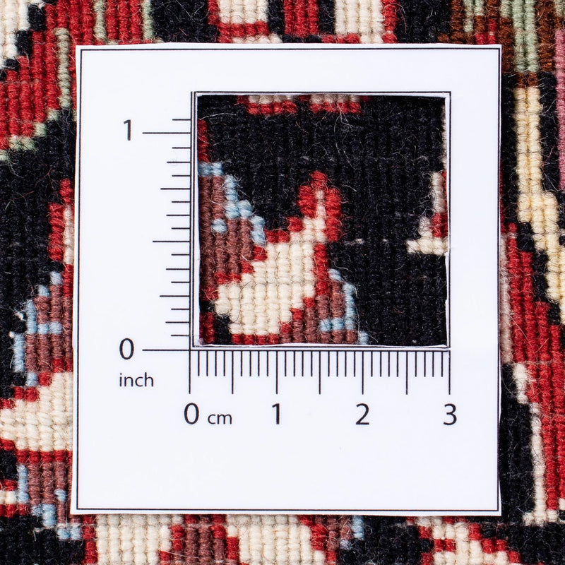 Tappeto Persero - Bidjar - 297 x 250 cm - rosso scuro