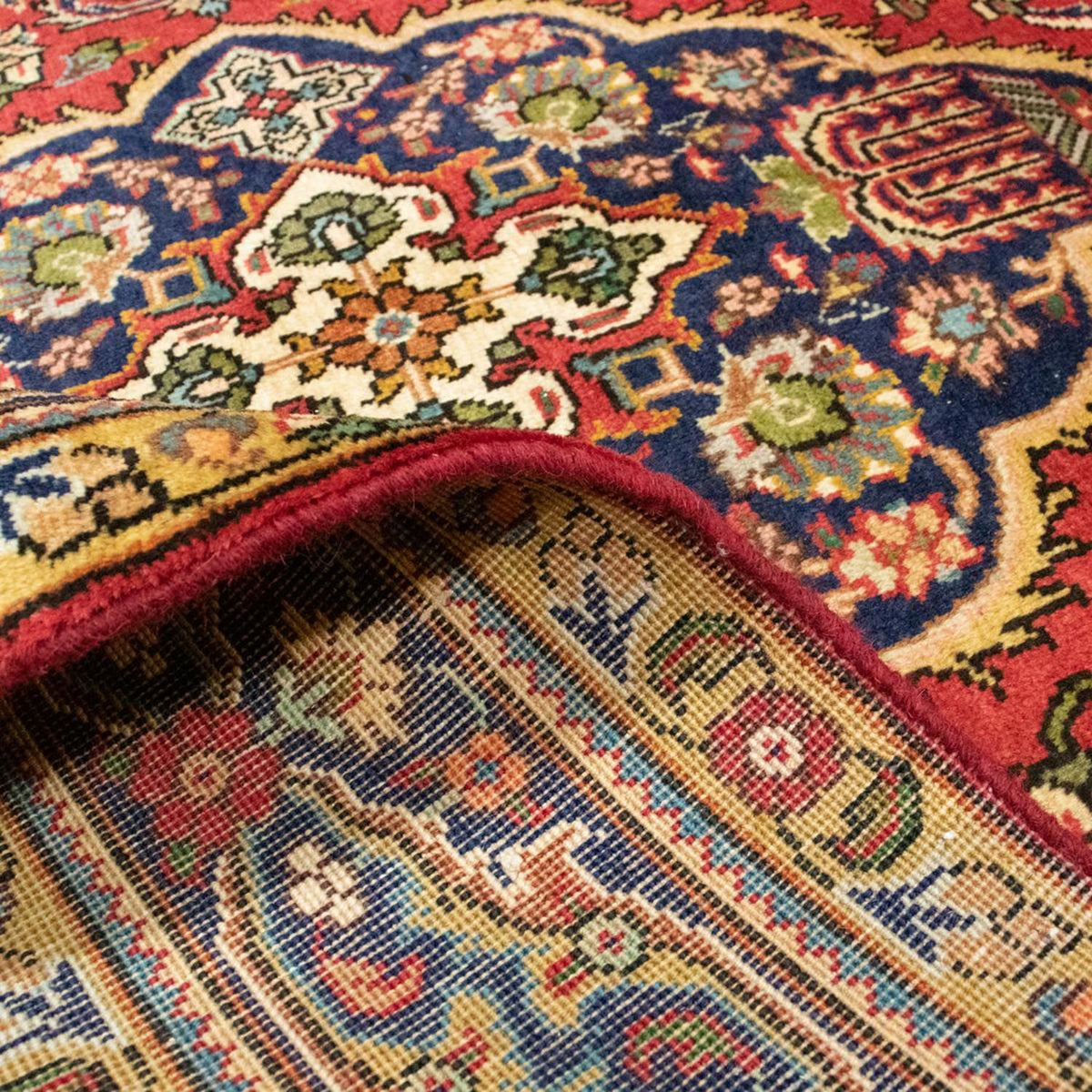 Tappeto Persero - Tabriz - Reale - 217 x 152 cm - rosso