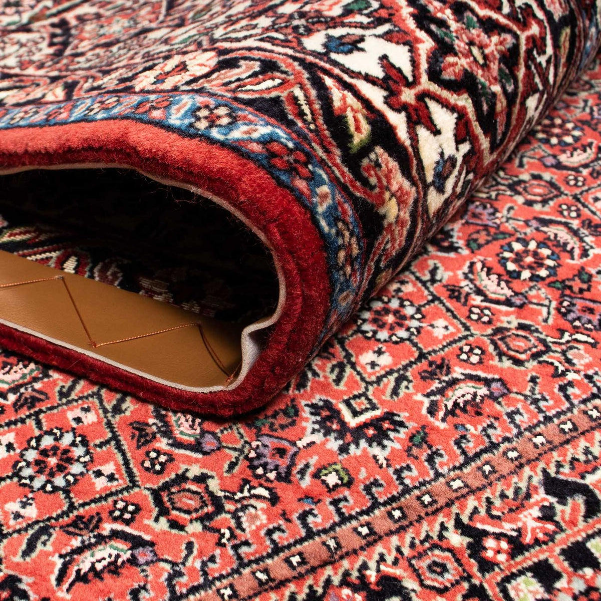 Tappeto Persero - Bidjar - 259 x 201 cm - rosso scuro