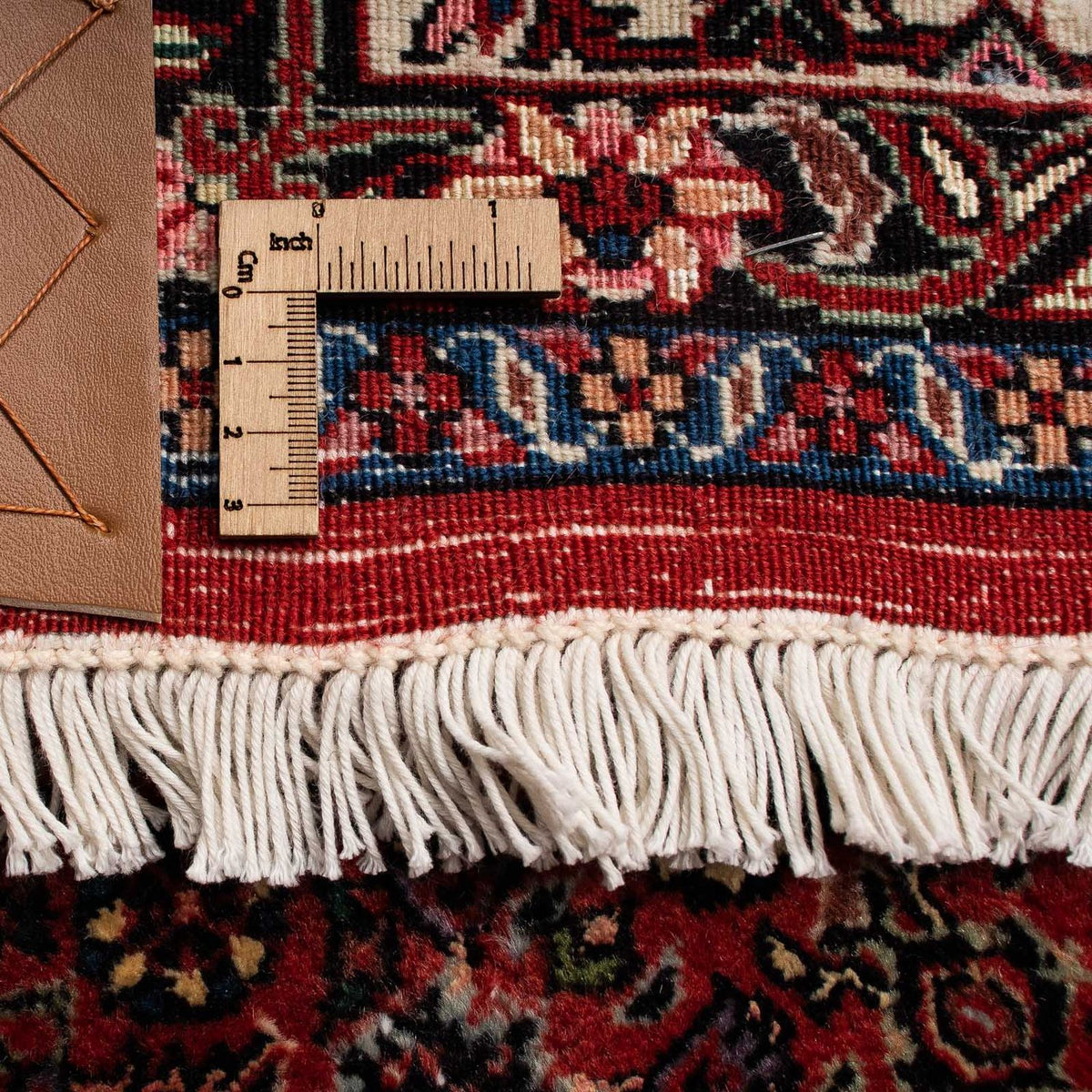 Tappeto Persero - Bidjar - 259 x 201 cm - rosso scuro