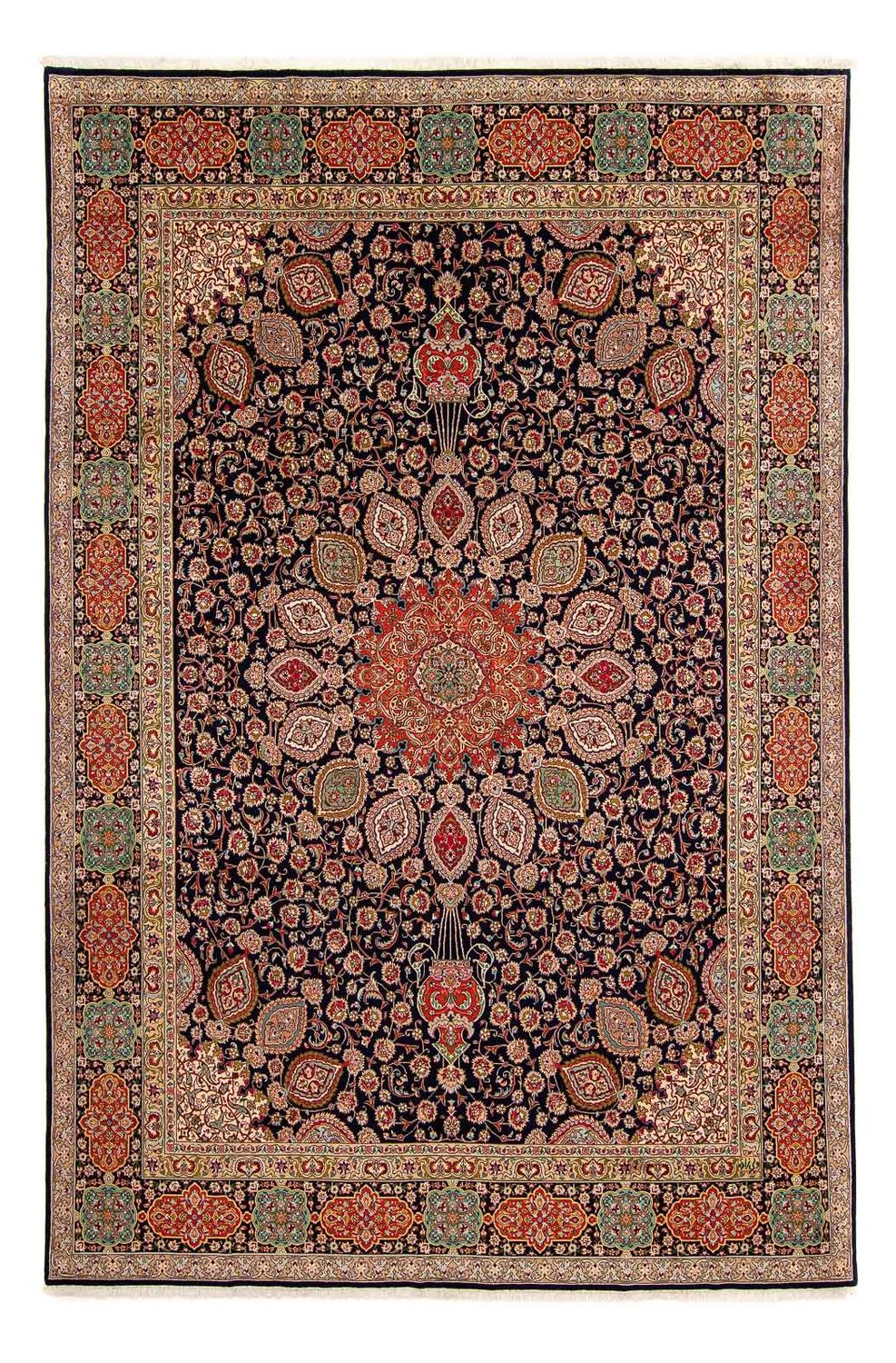 Tappeto Persero - Tabriz - 390 x 296 cm - marrone chiaro