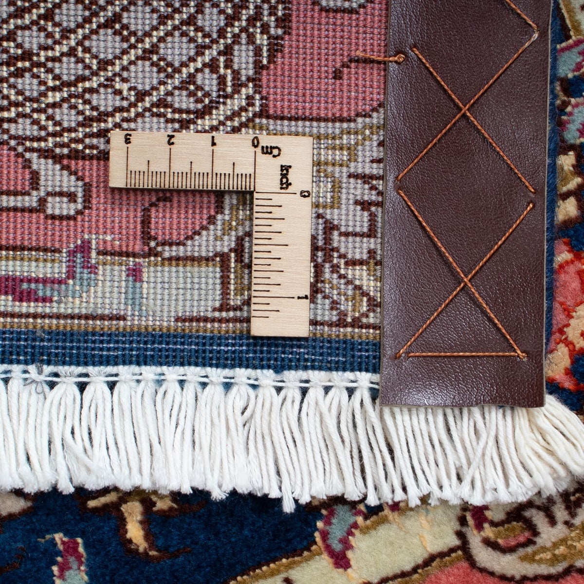 Tappeto Persero - Tabriz - Reale - 82 x 58 cm - blu scuro