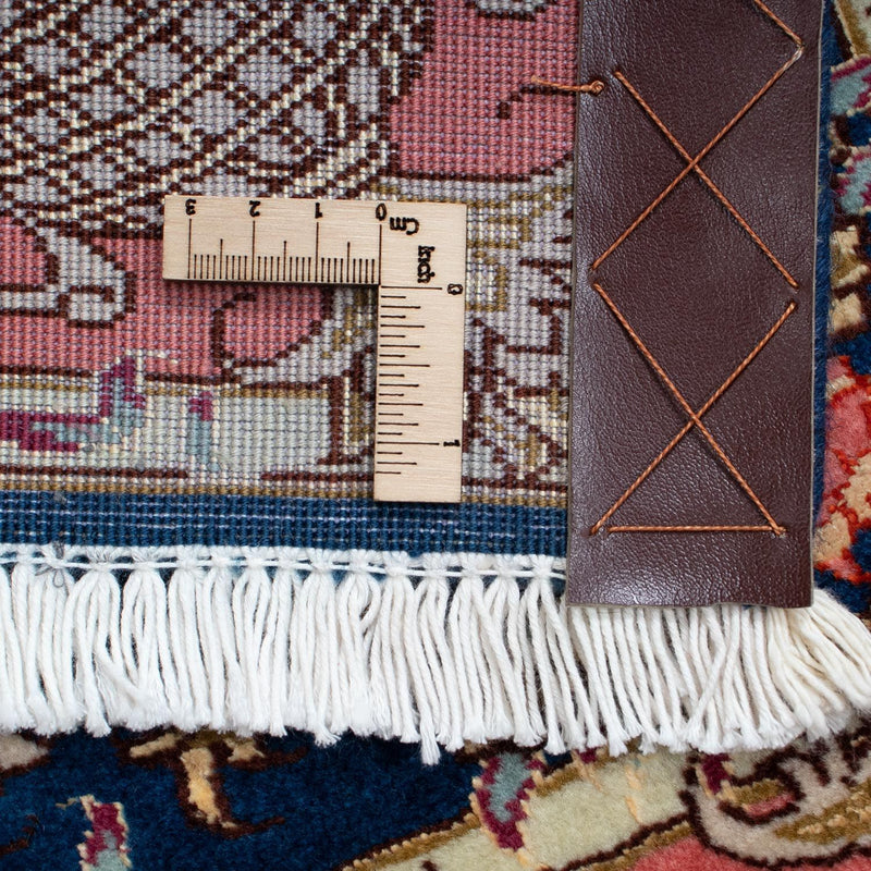 Tappeto Persero - Tabriz - Reale - 82 x 58 cm - blu scuro