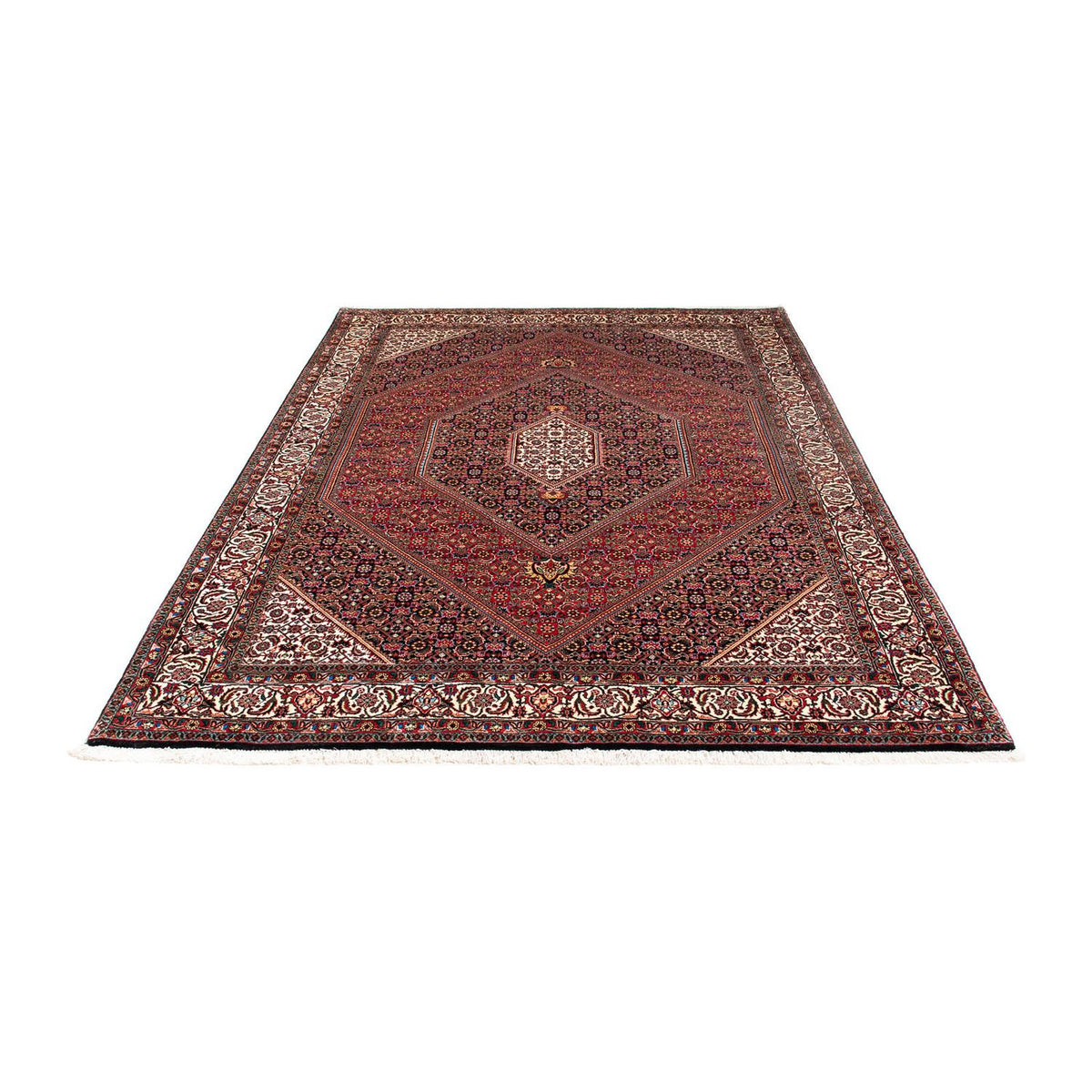 Tappeto Persero - Bidjar - 232 x 168 cm - rosso scuro
