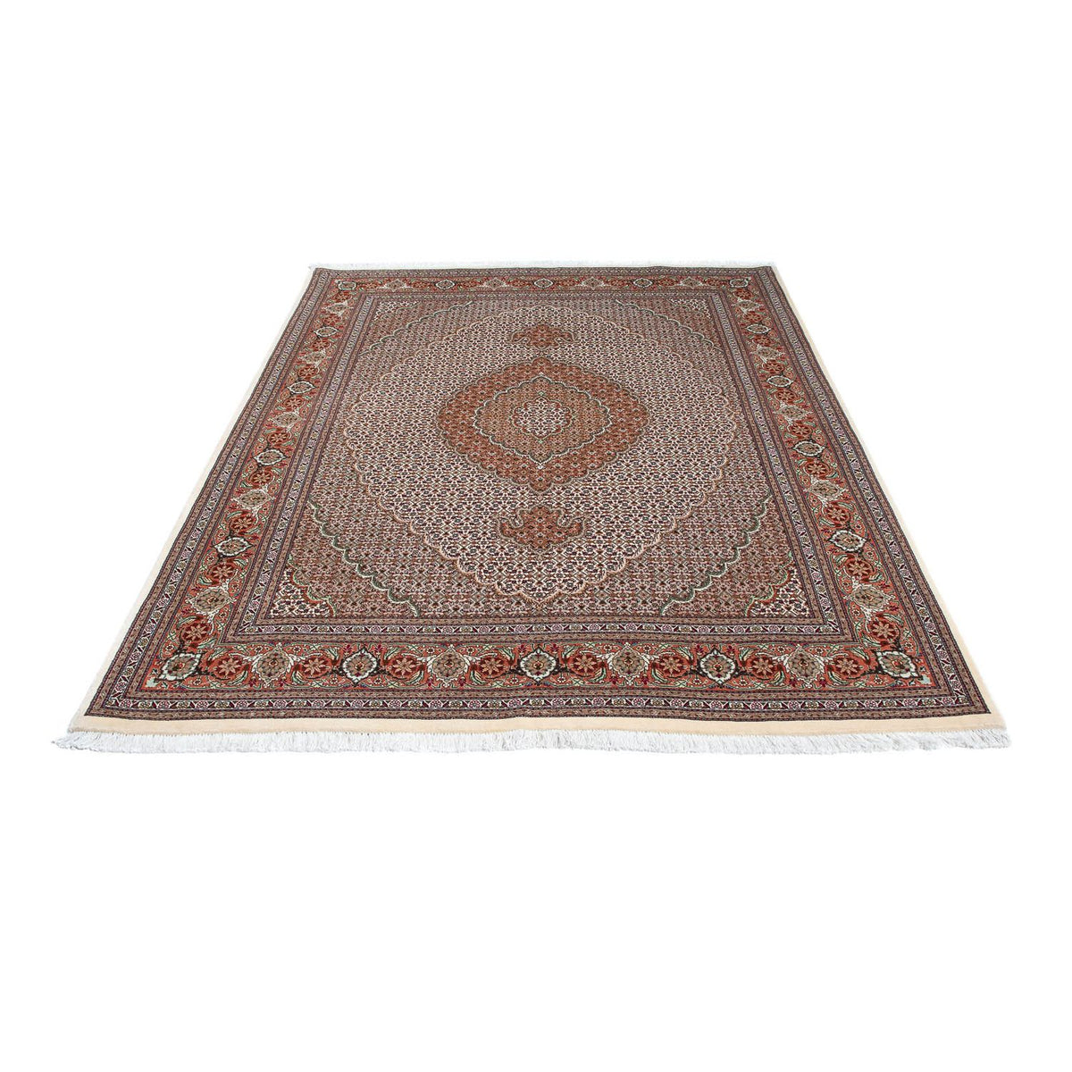 Tappeto Persero - Tabriz - 203 x 153 cm - beige