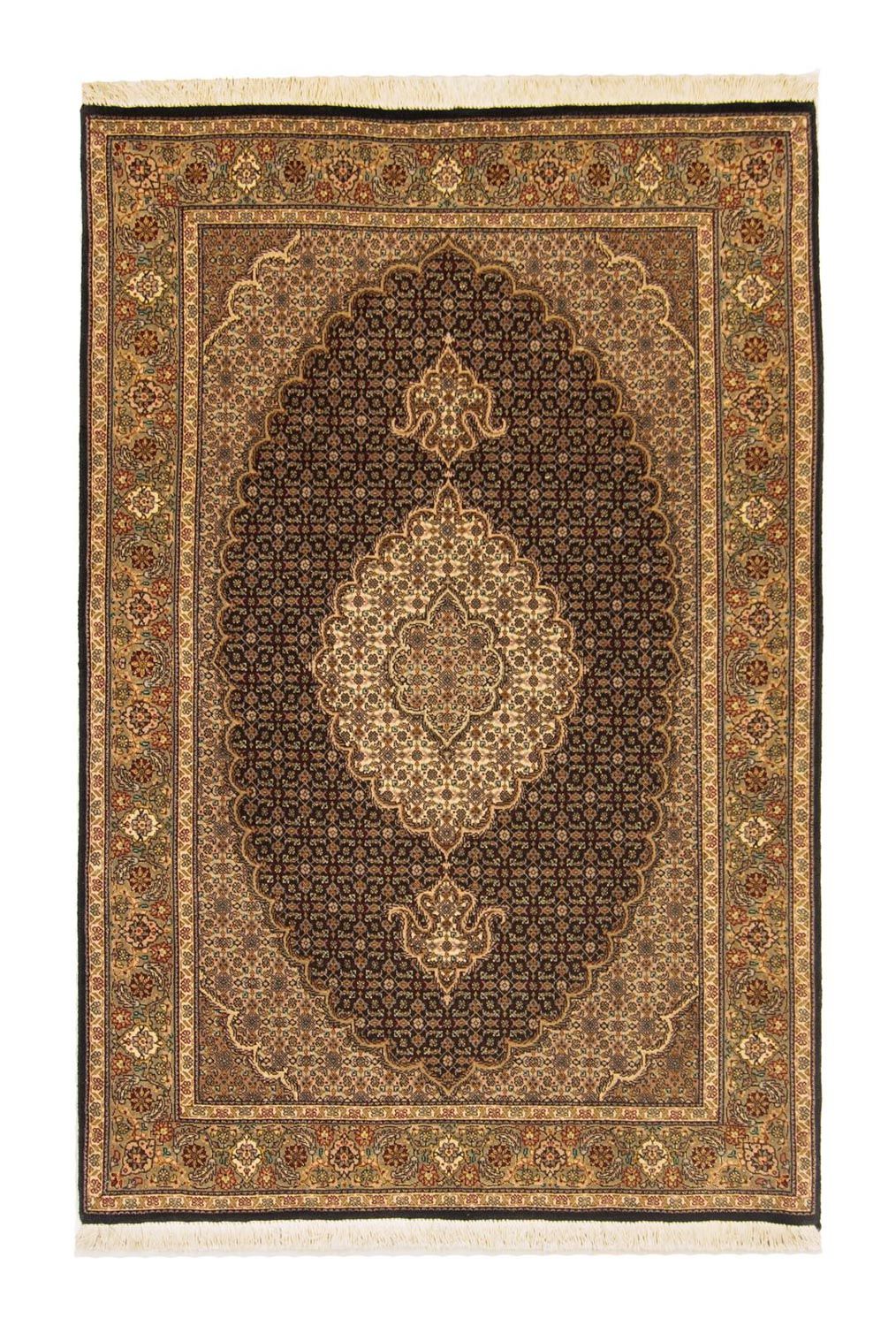 Tappeto Persero - Tabriz - Reale - 153 x 102 cm - blu scuro